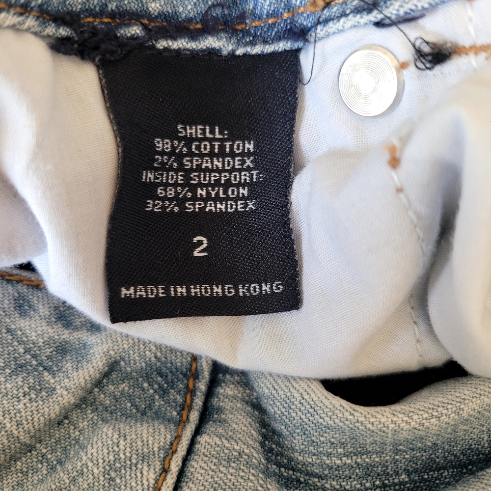 Women's Victoria Secret Bootcut London Jean With Butt Lift Panel Size 2 - Picture 11 of 12